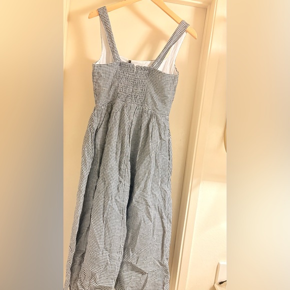 Quince Black and White Gingham Dress - Picture 4 of 6